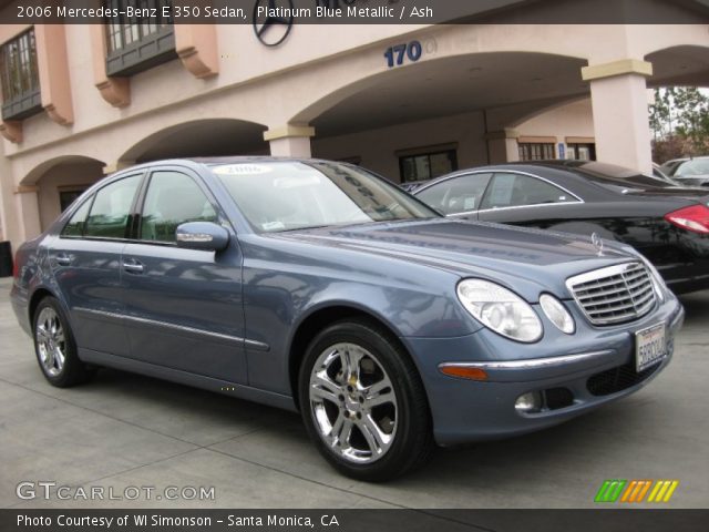 2006 Mercedes-Benz E 350 Sedan in Platinum Blue Metallic