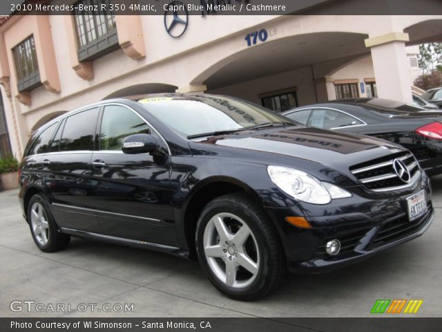 2010 Mercedes-Benz R 350 4Matic in Capri Blue Metallic