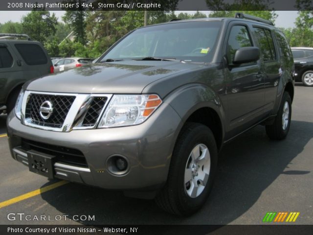 2008 Nissan Pathfinder S 4x4 in Storm Gray
