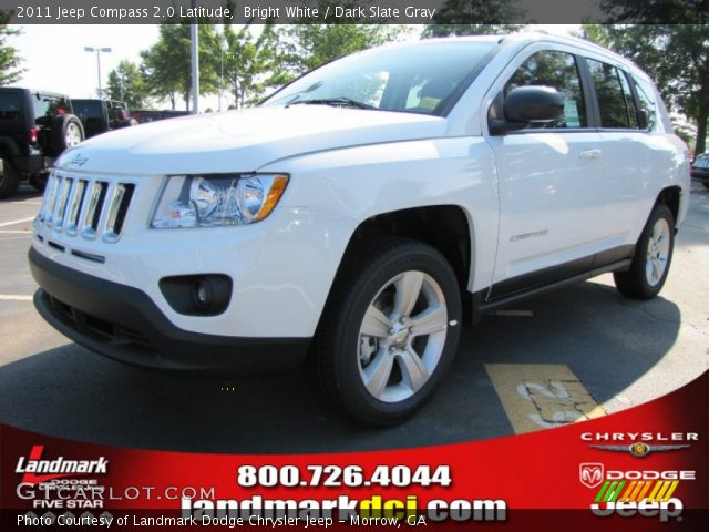 2011 Jeep Compass 2.0 Latitude in Bright White