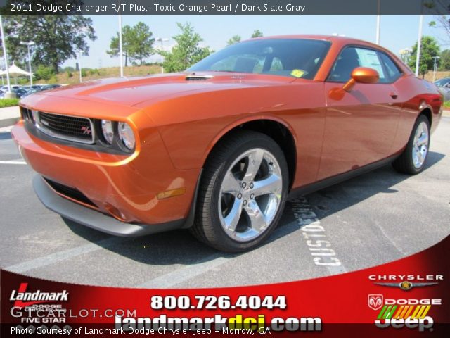 2011 Dodge Challenger R/T Plus in Toxic Orange Pearl