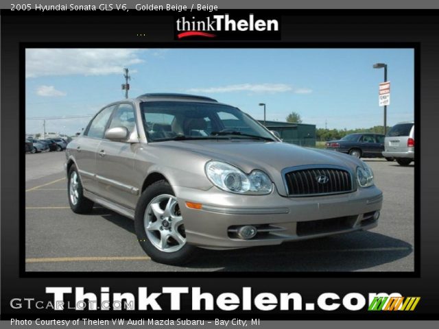 2005 Hyundai Sonata GLS V6 in Golden Beige