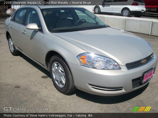 2008 Chevrolet Impala LS in Gold Mist Metallic