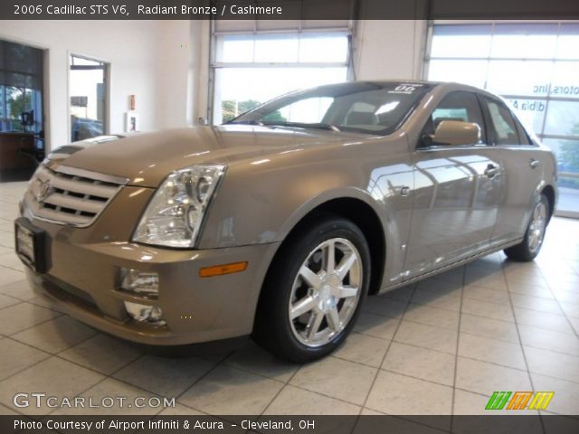 2006 Cadillac STS V6 in Radiant Bronze