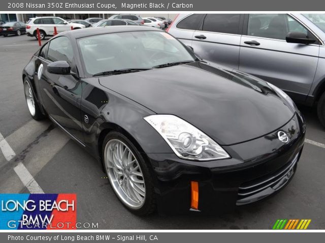 2008 Nissan 350Z Enthusiast Coupe in Magnetic Black
