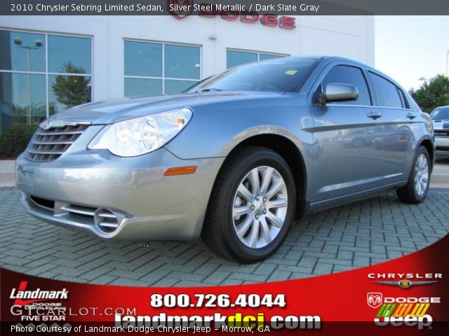 2010 Chrysler Sebring Limited Sedan in Silver Steel Metallic