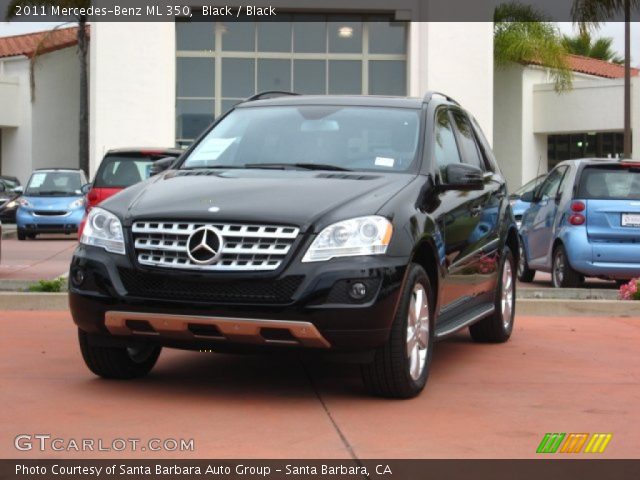 2011 Mercedes-Benz ML 350 in Black
