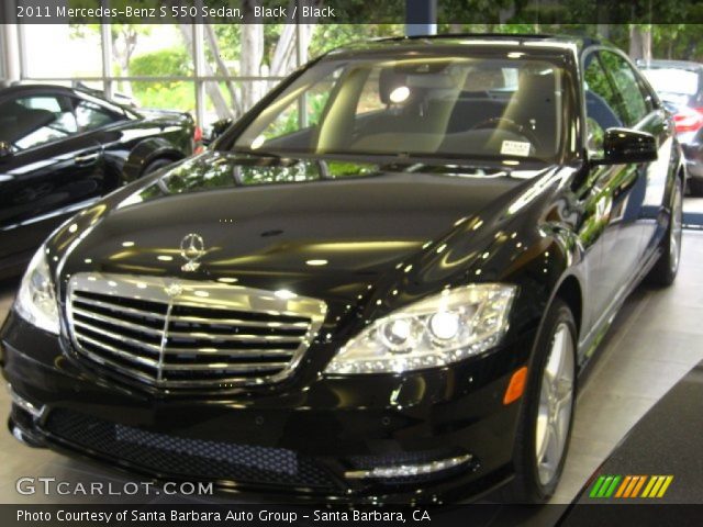 2011 Mercedes-Benz S 550 Sedan in Black