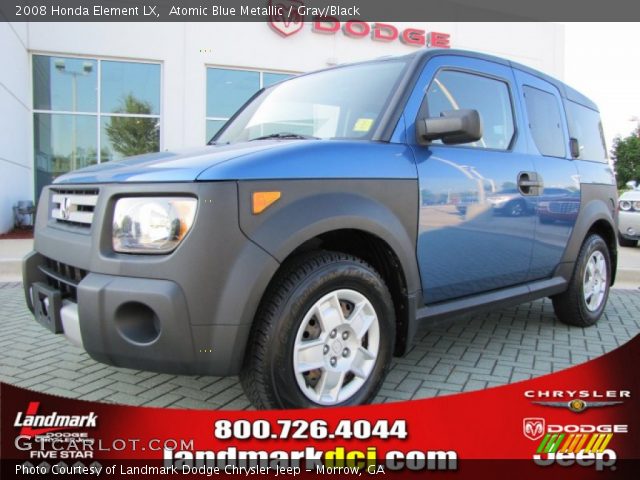 2008 Honda Element LX in Atomic Blue Metallic