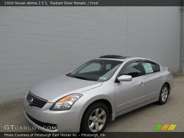 2009 Nissan Altima 2.5 S in Radiant Silver Metallic