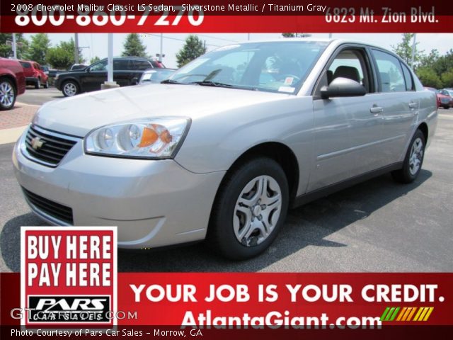 2008 Chevrolet Malibu Classic LS Sedan in Silverstone Metallic