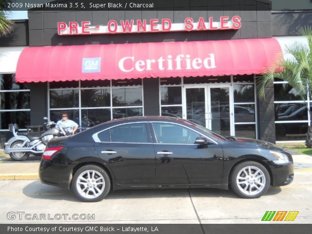 2009 Nissan Maxima 3.5 S in Super Black