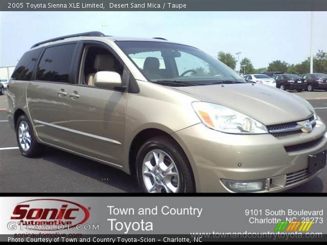 2005 Toyota Sienna XLE Limited in Desert Sand Mica