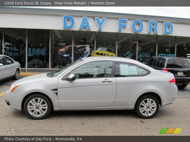 2008 Ford Focus SE Coupe in Silver Frost Metallic