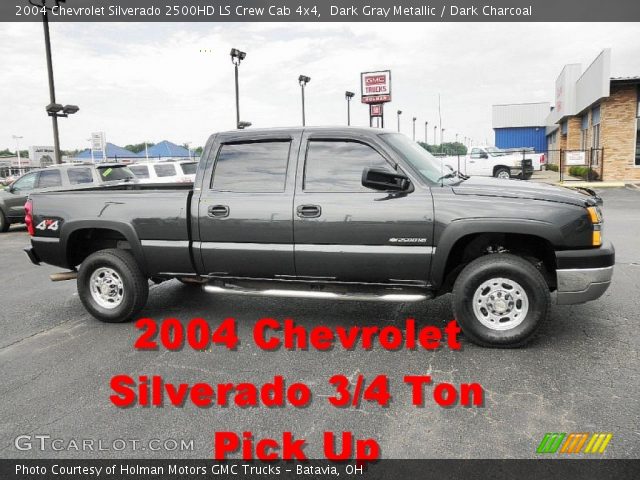 2004 Chevrolet Silverado 2500HD LS Crew Cab 4x4 in Dark Gray Metallic