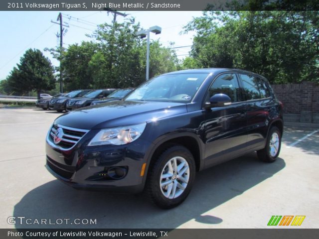 2011 Volkswagen Tiguan S in Night Blue Metallic