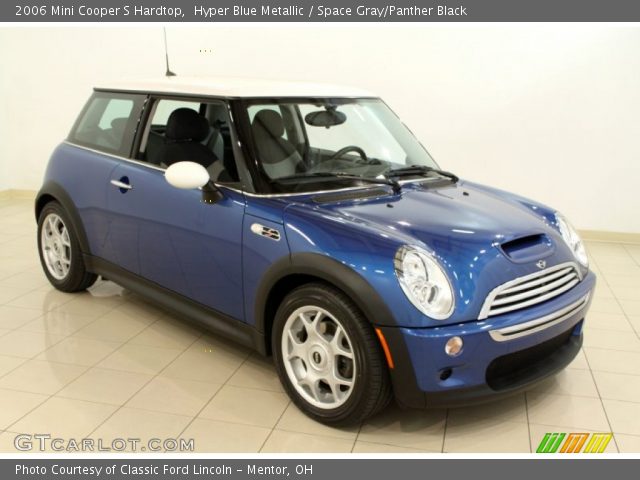 2006 Mini Cooper S Hardtop in Hyper Blue Metallic