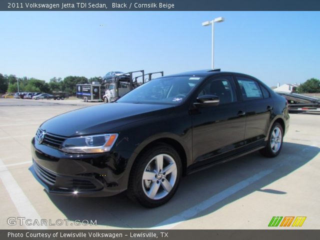 2011 Volkswagen Jetta TDI Sedan in Black