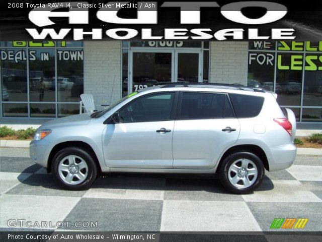 2008 Toyota RAV4 I4 in Classic Silver Metallic