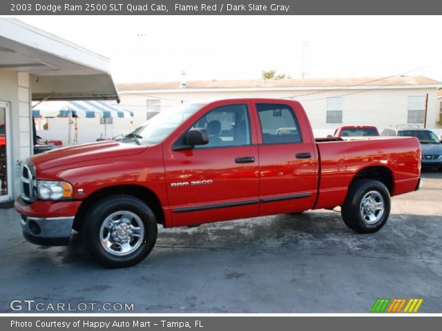 2003 Dodge Ram 2500 SLT Quad Cab in Flame Red