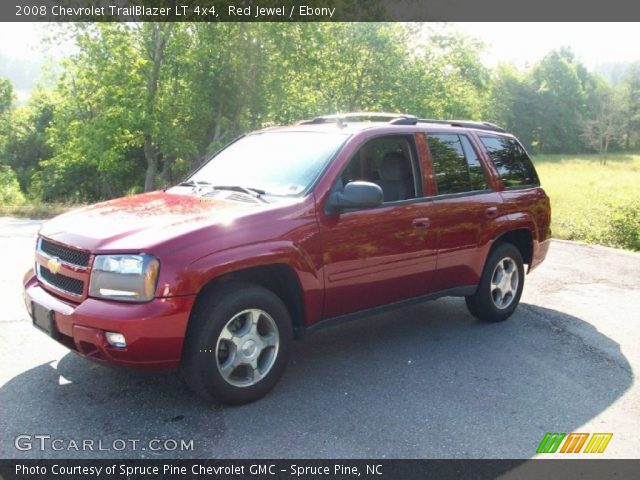 2008 Chevrolet TrailBlazer LT 4x4 in Red Jewel