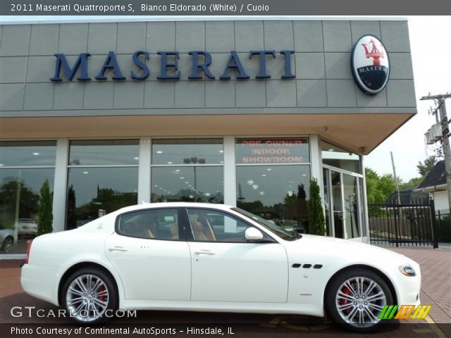 2011 Maserati Quattroporte S in Bianco Eldorado (White)