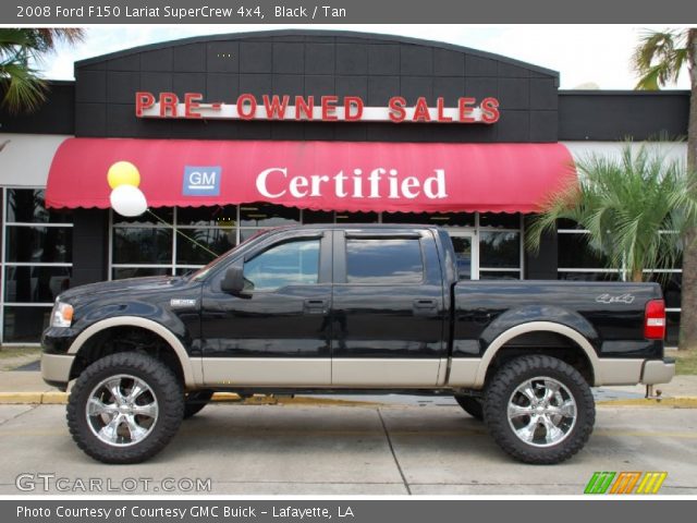 2008 Ford F150 Lariat SuperCrew 4x4 in Black