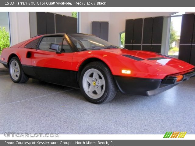 1983 Ferrari 308 GTSi Quattrovalvole in Red/Black