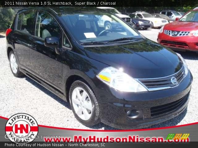2011 Nissan Versa 1.8 SL Hatchback in Super Black