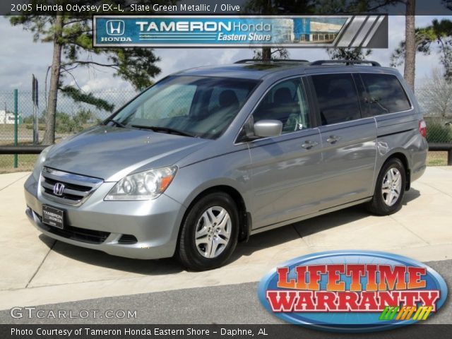 2005 Honda Odyssey EX-L in Slate Green Metallic