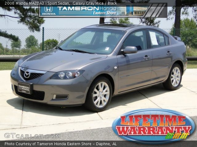 2008 Mazda MAZDA3 i Sport Sedan in Galaxy Gray Mica