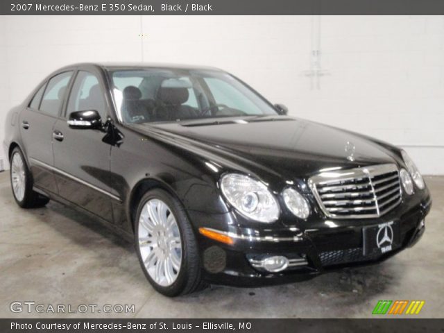 2007 Mercedes-Benz E 350 Sedan in Black