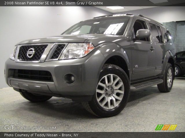 2008 Nissan Pathfinder SE V8 4x4 in Storm Gray