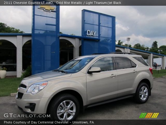 2011 Chevrolet Equinox LT AWD in Gold Mist Metallic
