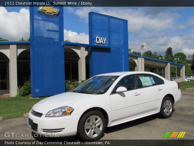 2011 Chevrolet Impala LS in Summit White