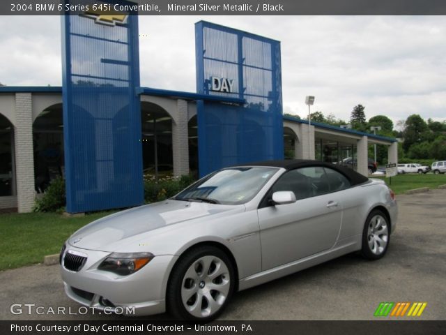 2004 BMW 6 Series 645i Convertible in Mineral Silver Metallic