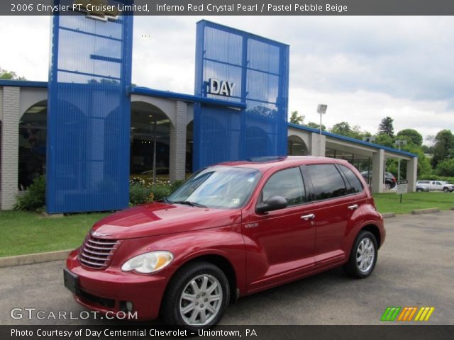 2006 Chrysler PT Cruiser Limited in Inferno Red Crystal Pearl