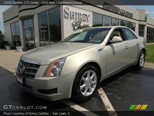 2009 Cadillac CTS Sedan in Gold Mist