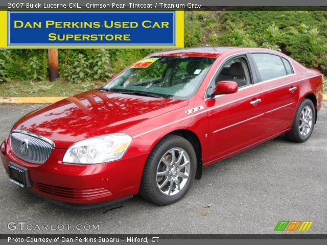 2007 Buick Lucerne CXL in Crimson Pearl Tintcoat