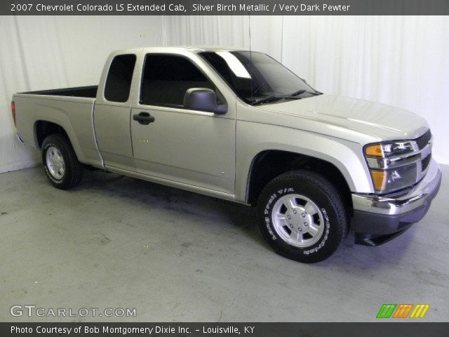 2007 Chevrolet Colorado LS Extended Cab in Silver Birch Metallic