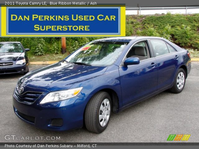 2011 Toyota Camry LE in Blue Ribbon Metallic