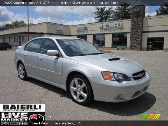 2005 Subaru Legacy 2.5 GT Sedan in Brilliant Silver Metallic