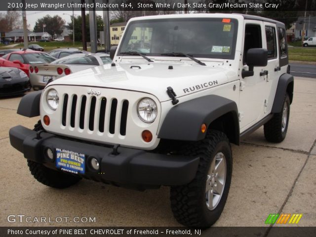 2010 Jeep Wrangler Unlimited Rubicon 4x4 in Stone White