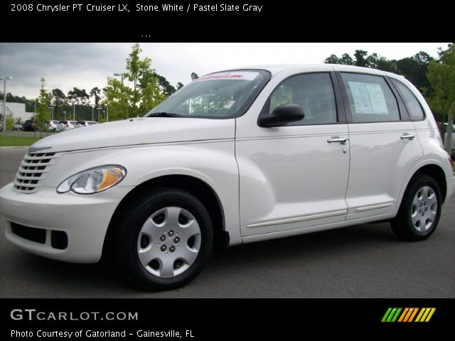 2008 Chrysler PT Cruiser LX in Stone White