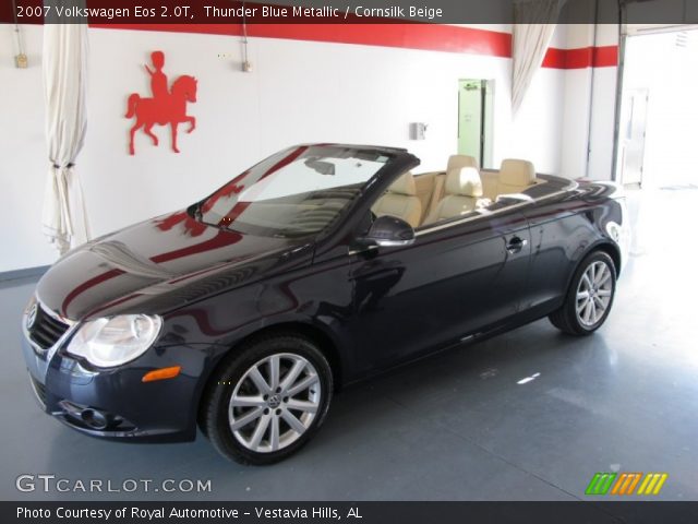 2007 Volkswagen Eos 2.0T in Thunder Blue Metallic