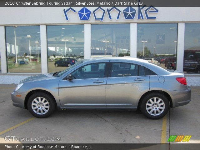 2010 Chrysler Sebring Touring Sedan in Silver Steel Metallic