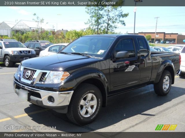 2010 Nissan Frontier SE V6 King Cab 4x4 in Super Black