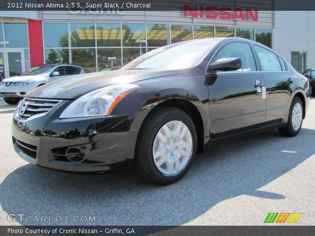 2012 Nissan Altima 2.5 S in Super Black