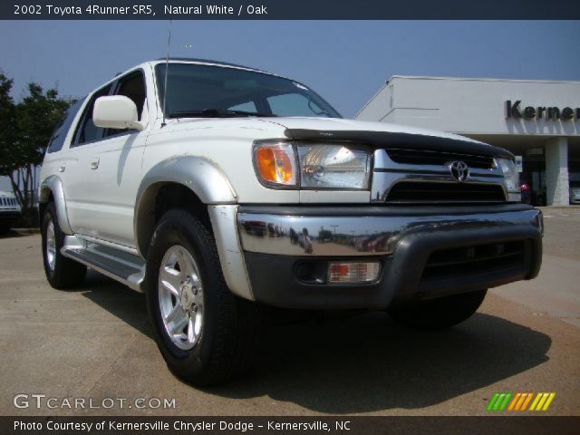 2002 Toyota 4Runner SR5 in Natural White