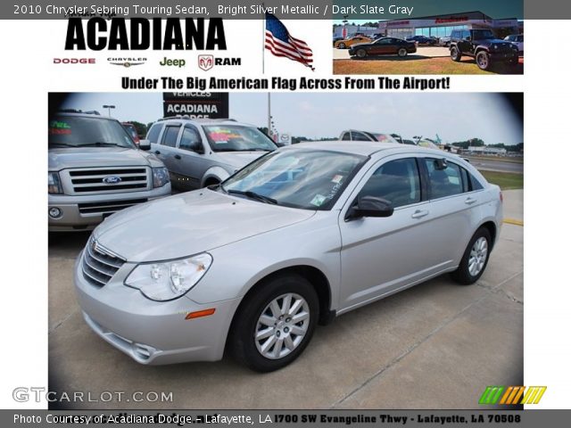 2010 Chrysler Sebring Touring Sedan in Bright Silver Metallic